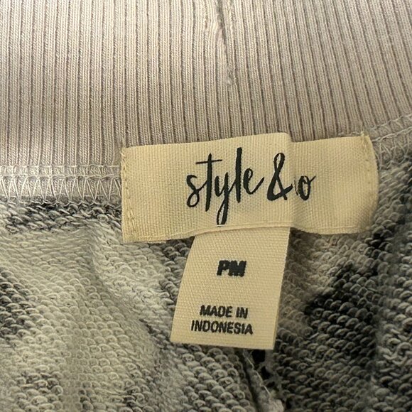 Style & Co tie-dye print joggers Size PM NEW WITH TAGS - Picture 8 of 9